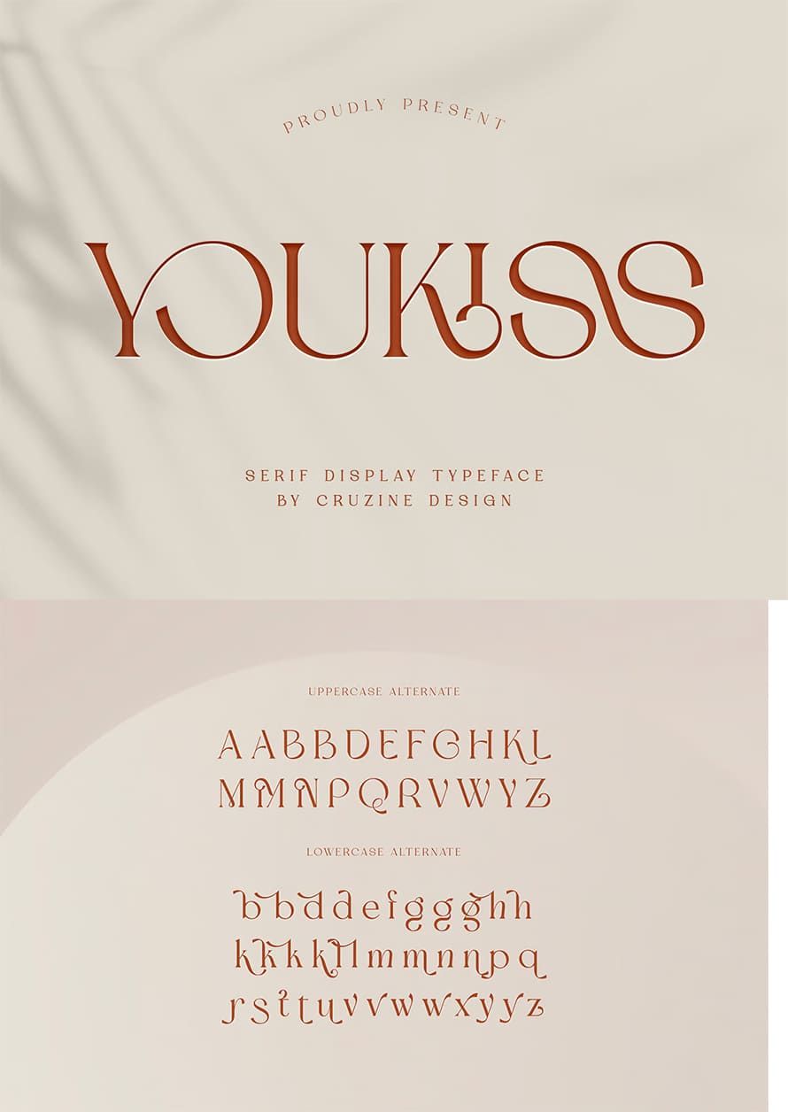 30 Modern Serif Fonts for Clean and Elegant Designs — GDJ