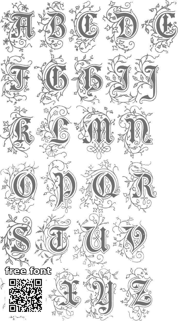 boho handwriting idea