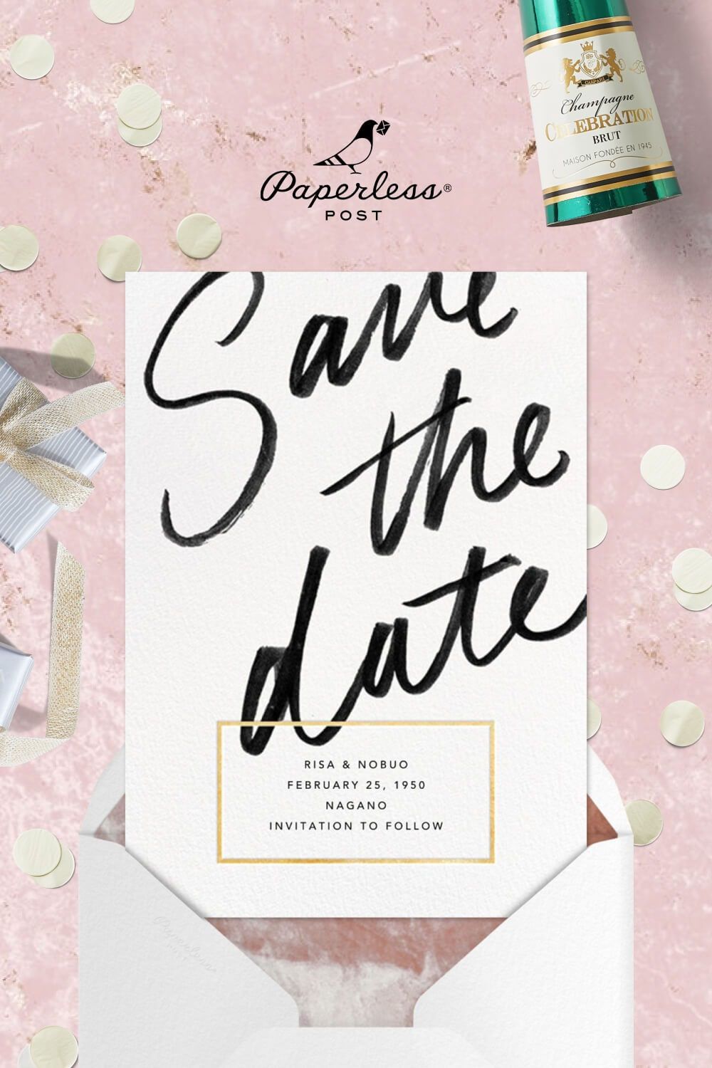 Deighton | Save the dates | Send online instantly
