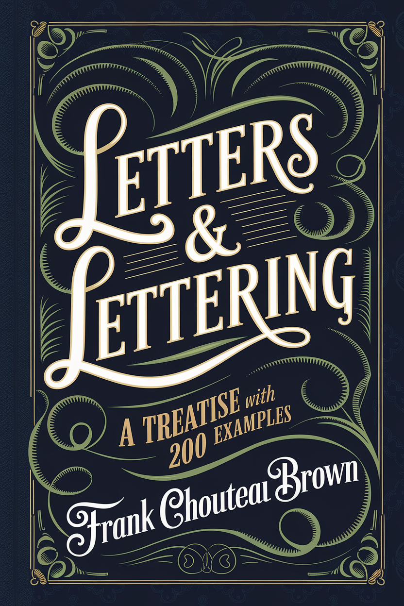 Letters & Lettering: A Treatise with 200 Examples by Frank Chouteau Brown