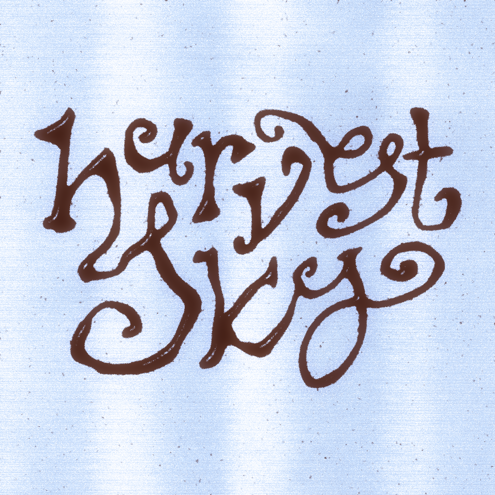 HARVEST SKY TYPE DESIGN by @maigazine33 on instagram