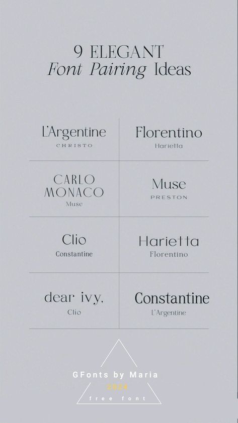 Creative Event Fonts: The Perfect Pair◾