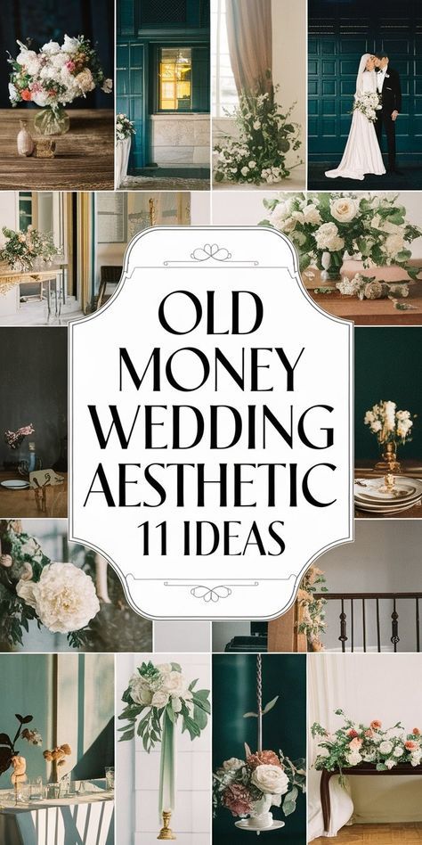11 Old Money Wedding Ideas That Exude Timeless Elegance