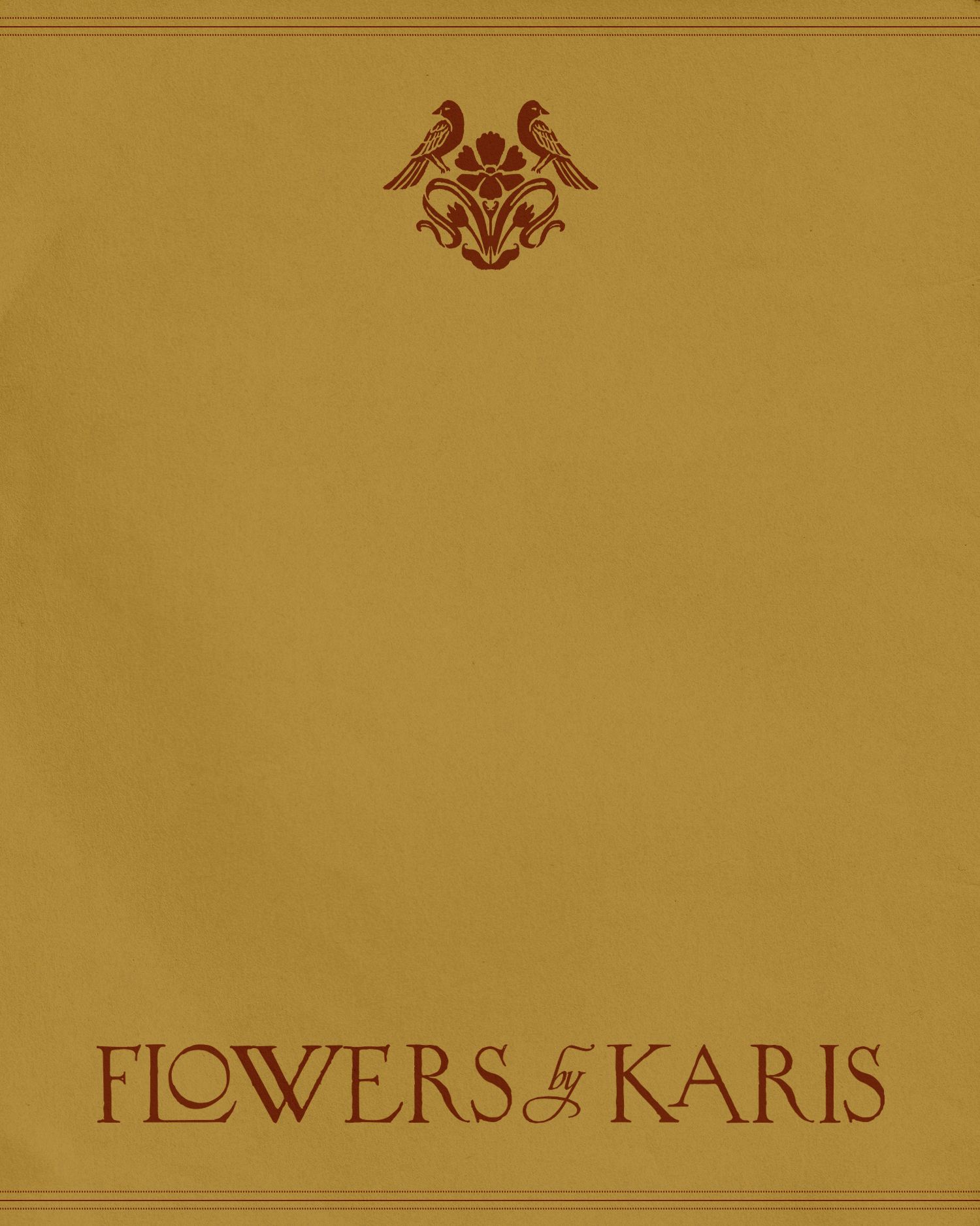 Whimsical, Earthy, Vintage Branding and Logo Design for California-based Florist