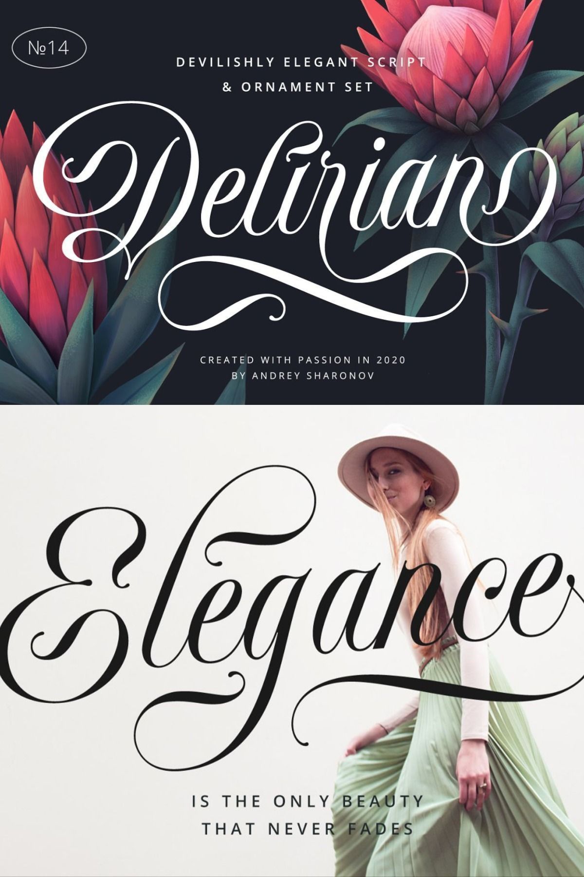 Delirian Script & Ornaments