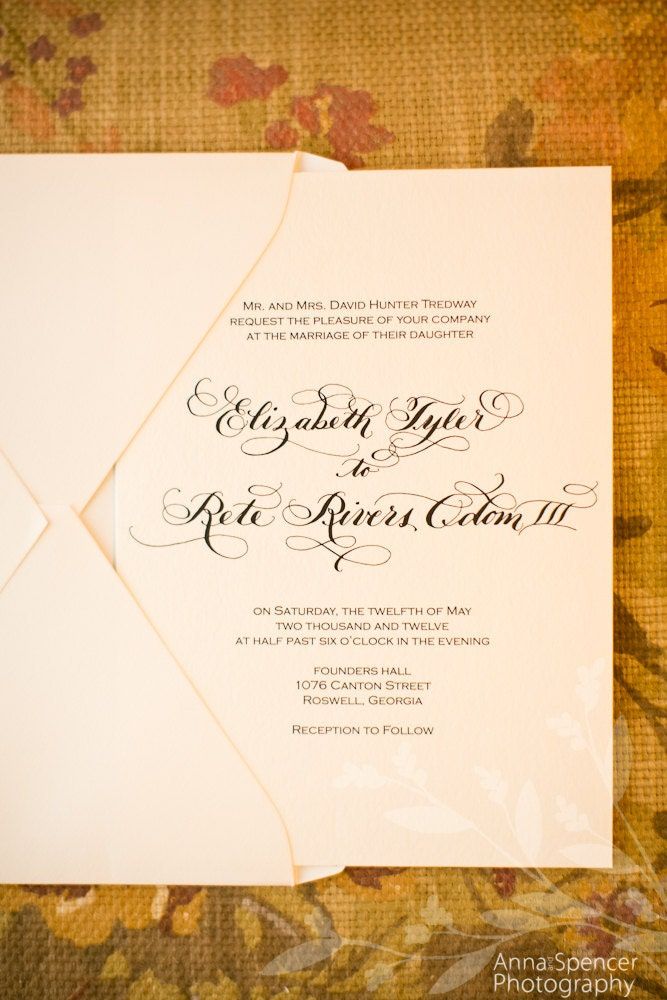Faire-part de mariage calligraphie traditionnelle sur papier coton… Amour no 007… Respectueux de l’environnement