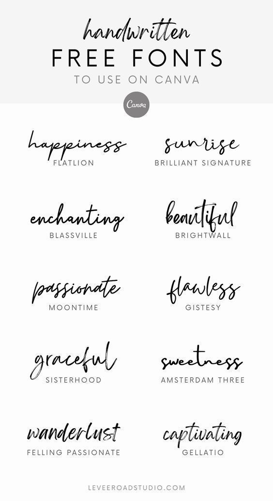 Fonts and Calligraphy Ideas, Typography Inspiration, & Wedding Fonts — Free