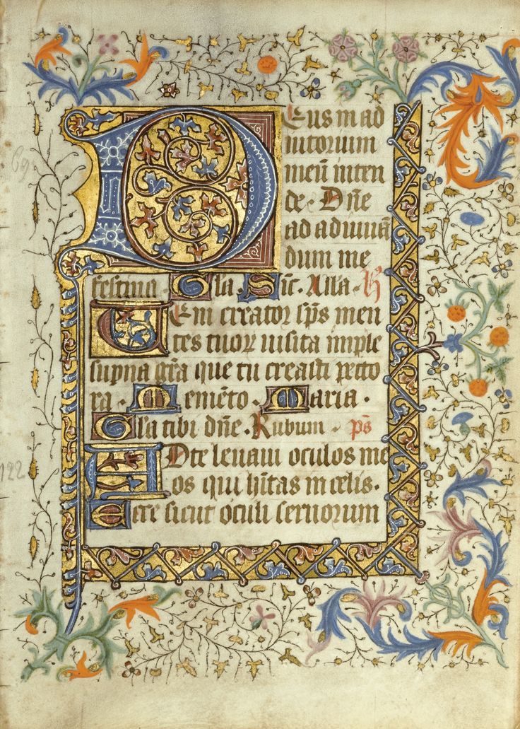 (#12) Leaves from two illuminated manuscript Books of Hours, on vellum [French Flanders and Delft, fifteenth century]