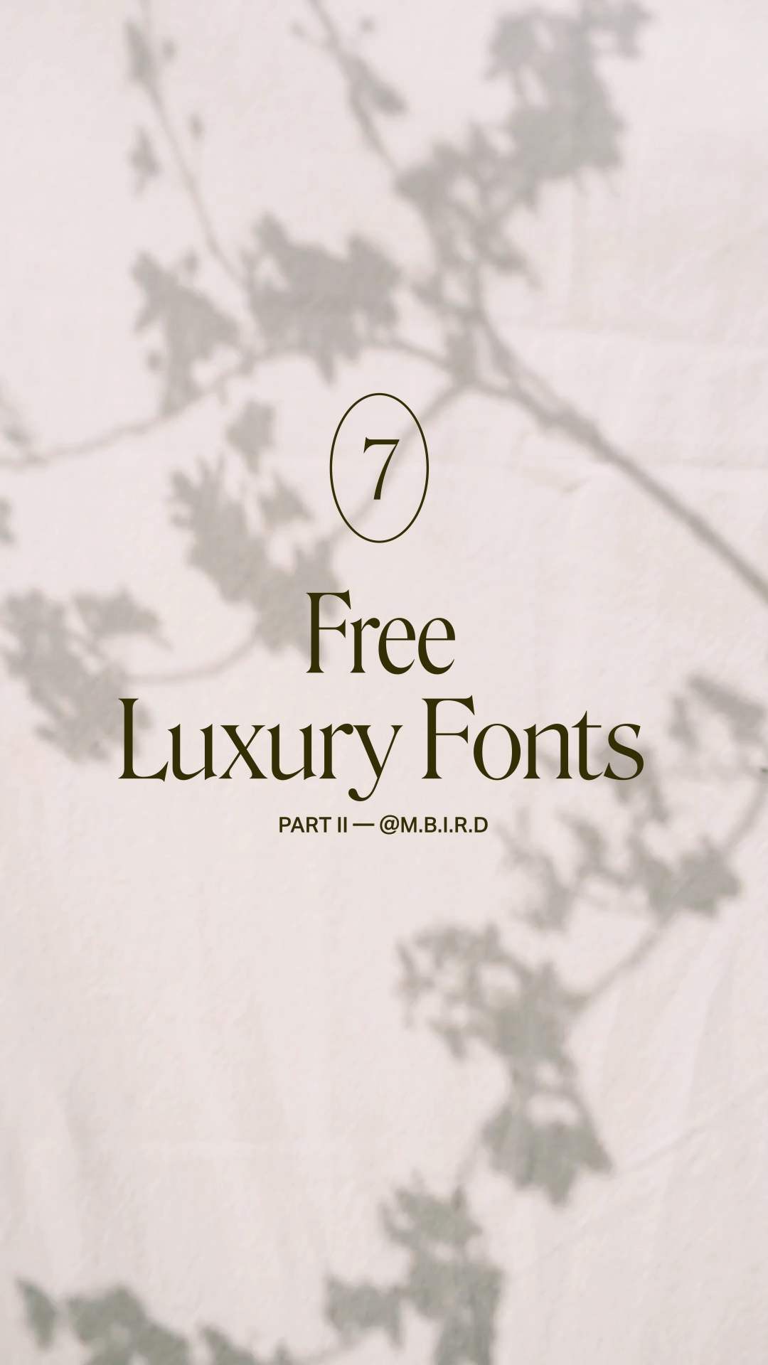 7 Luxurious FREE Fonts to Elevate Your Designs