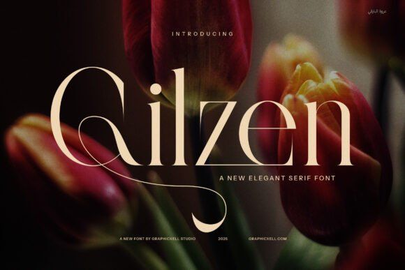 Glizen Font by Graphicxell · Creative Fabrica