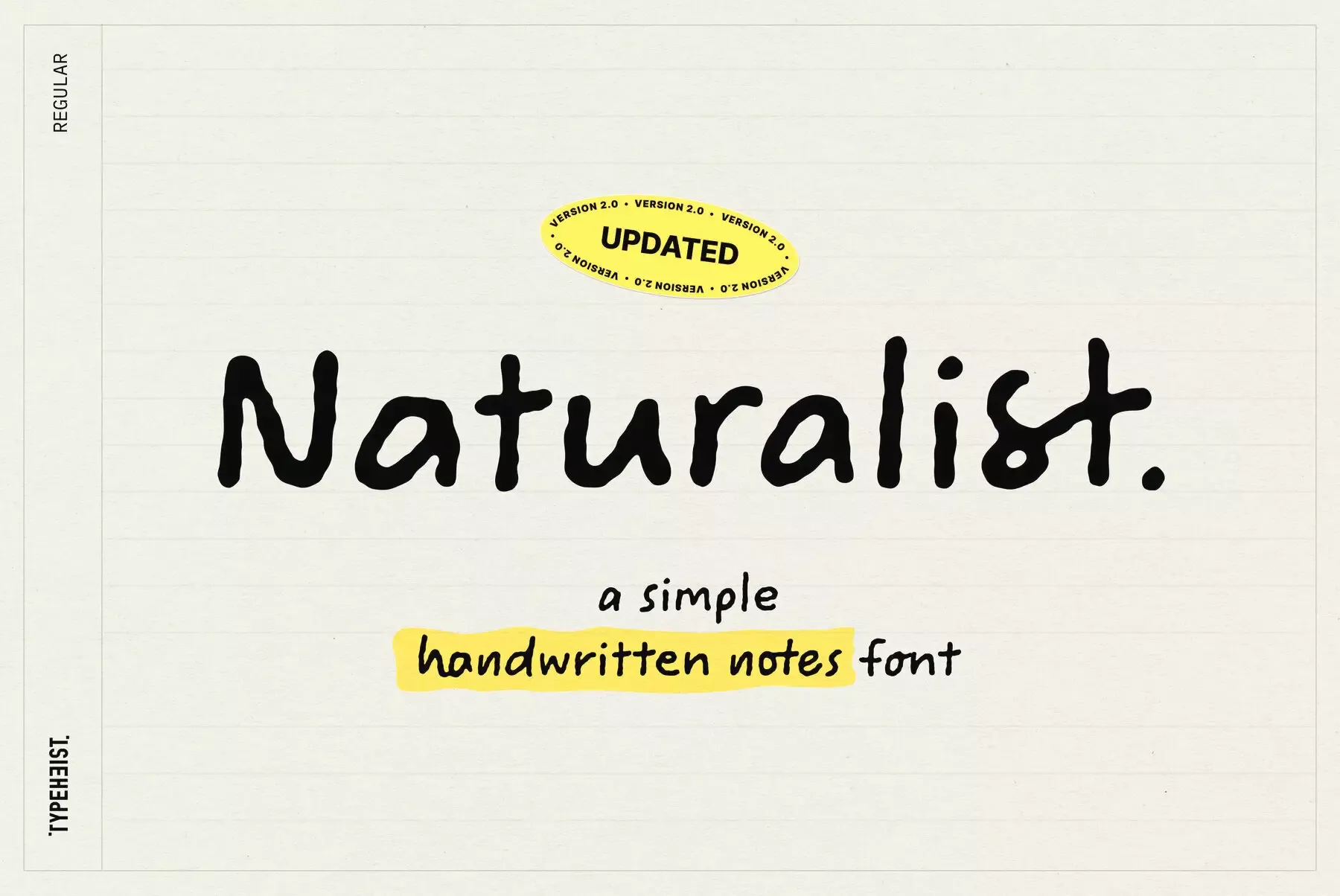 Naturalist Font