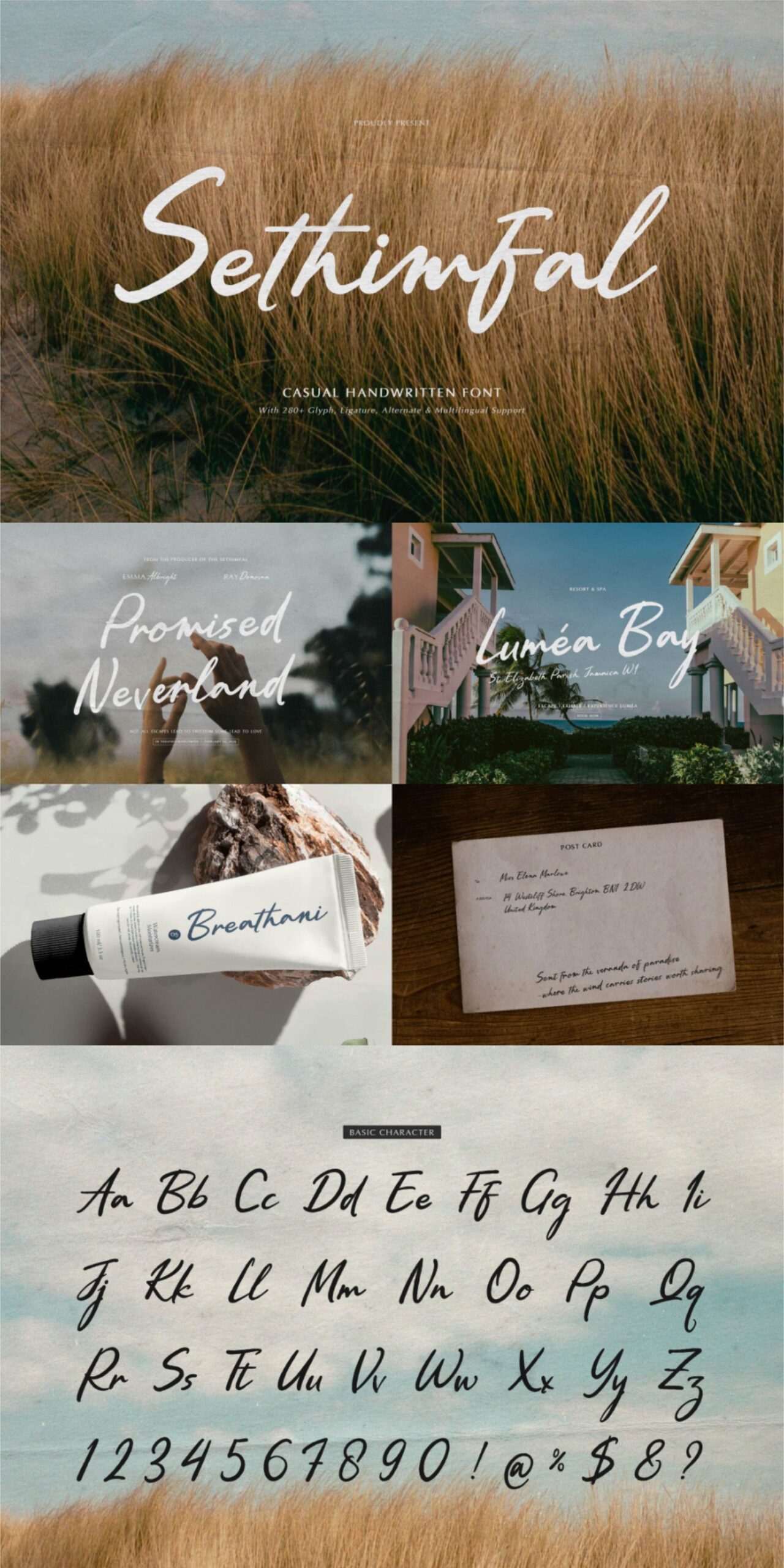 ✍️ FREE Casual Handwritten Font: Discover Sethimfal Today!