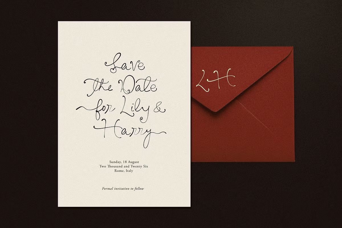 The Fioresque Handwritten Font