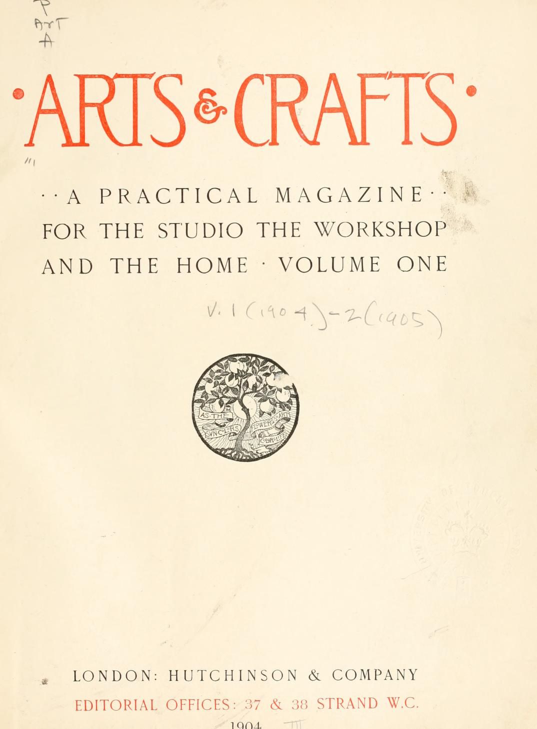 Arts and Crafts : Free Download, Borrow, and Streaming : Internet Archive