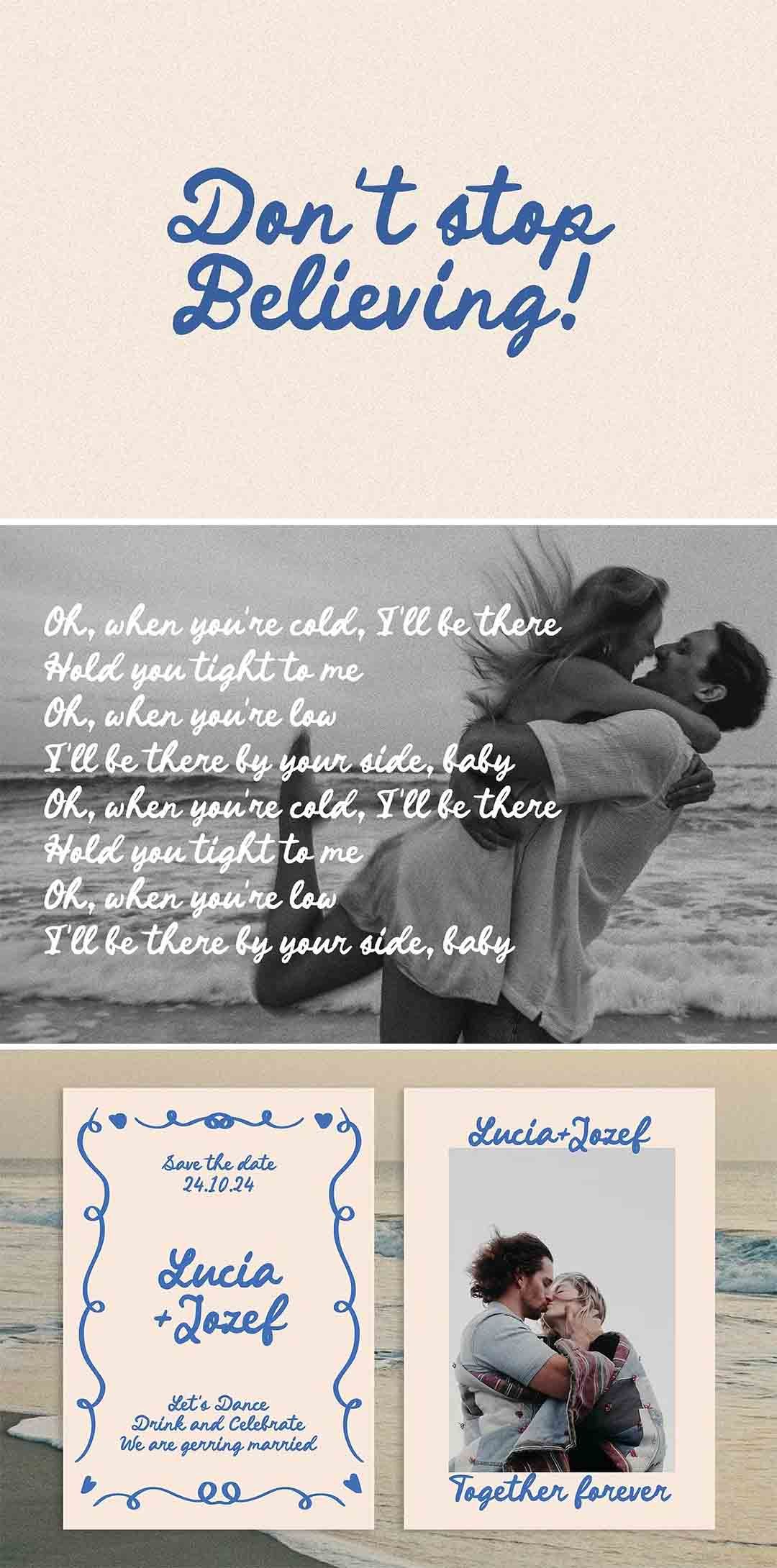 Elegant Vintage handwritten font