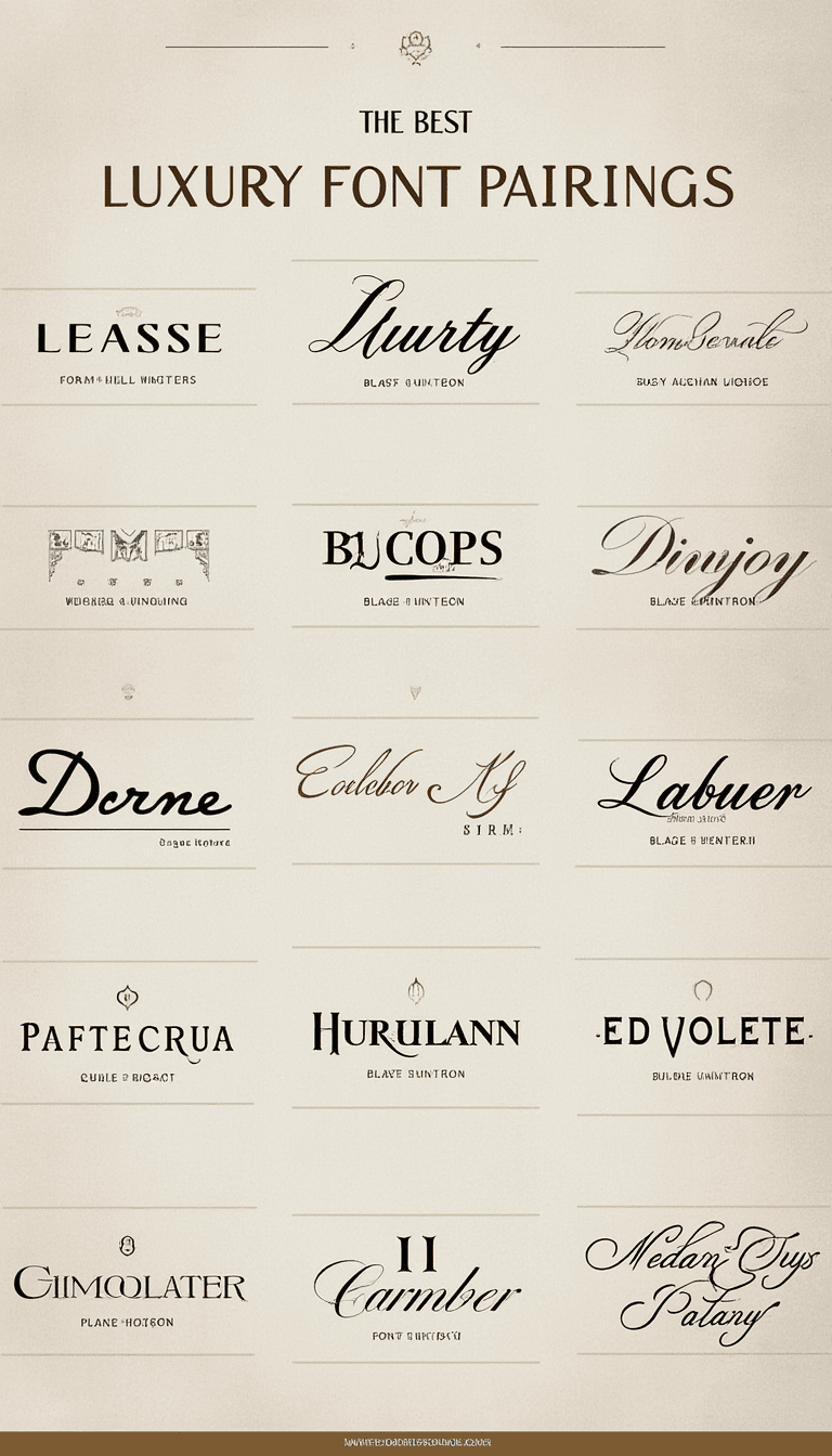 Discover Elegant Fonts Free for Stunning Designs on Canva