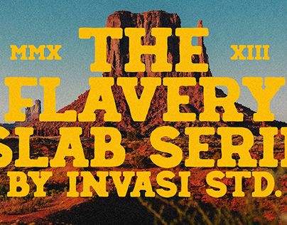 Flavery — Vintage Slab Serif — Invasi Studio