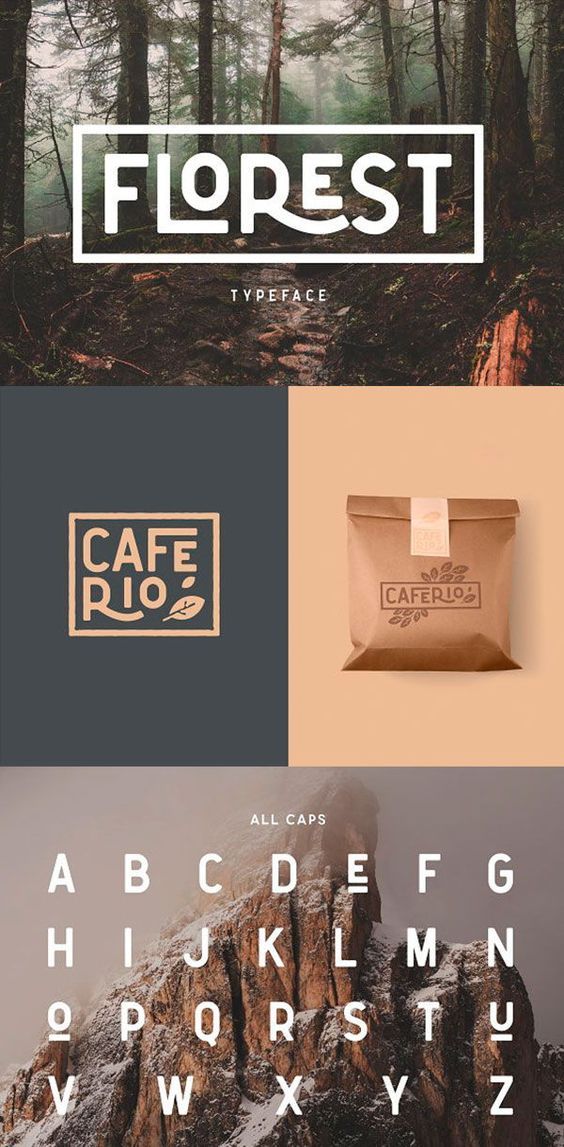 Caferio — The Florest Typeface