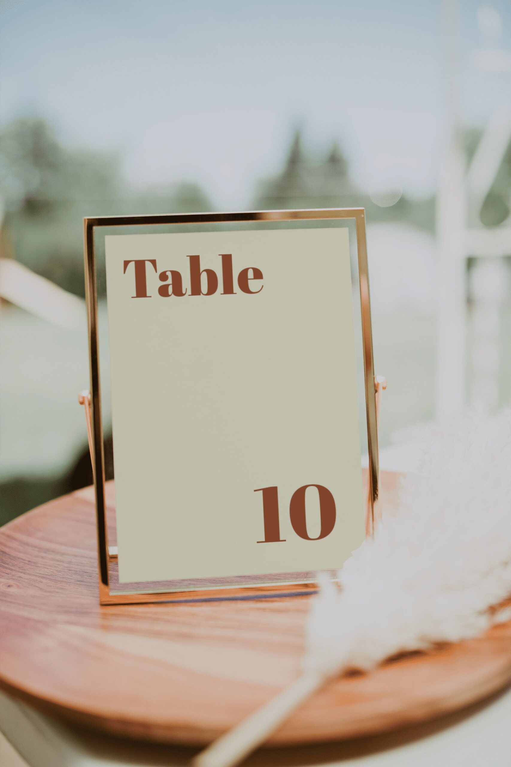 Numéro de table de mariage élégant et tendance, numéro de table noir, modèle de carte de numéro de table minimaliste | VÉRO