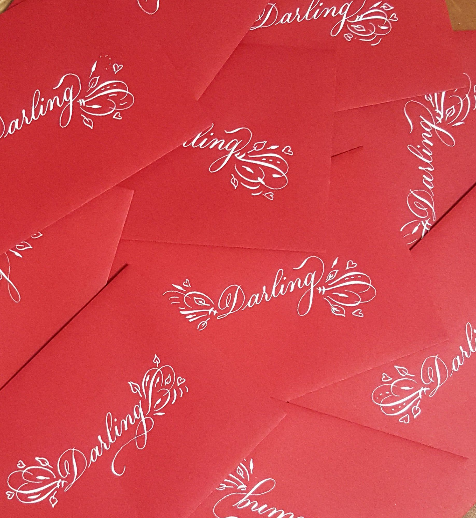 Secret Admirer Card — Black / 1-5 Words / Smooth