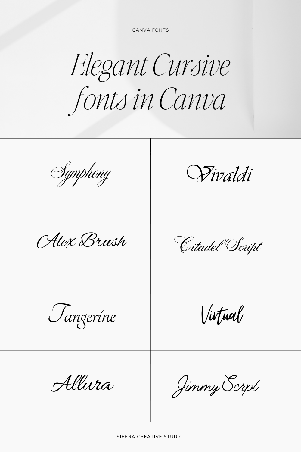 Elegant Cursive Fonts: Canva’s Best⚡