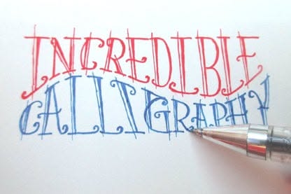 Incredible Calligraphy