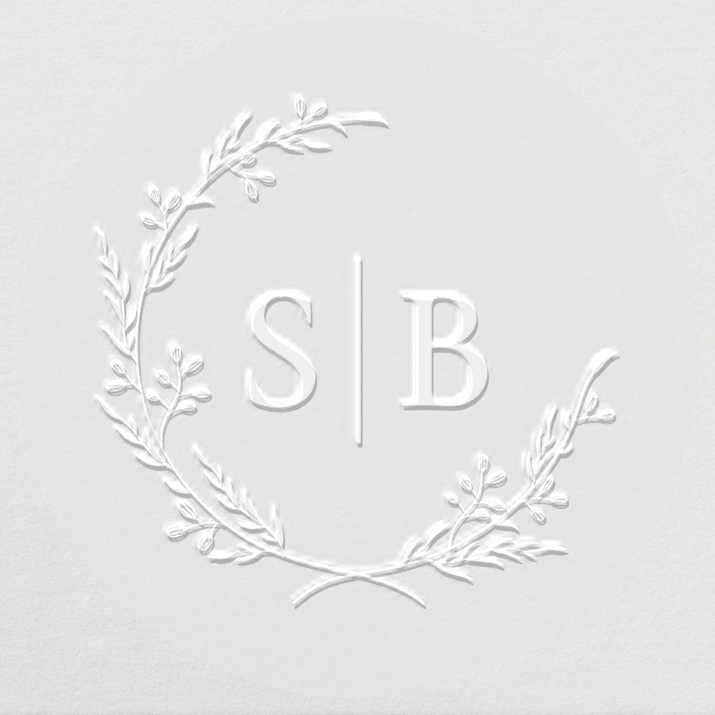 Botanical Wreath Monogram Embosser
