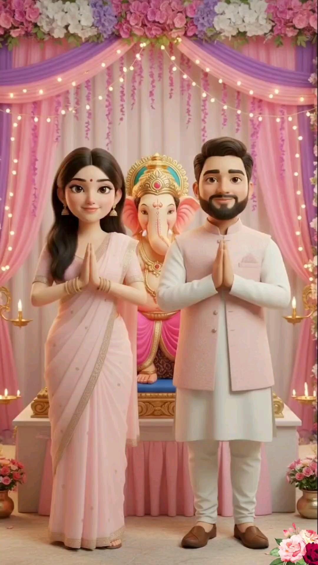 Ai 3d Wedding invitation