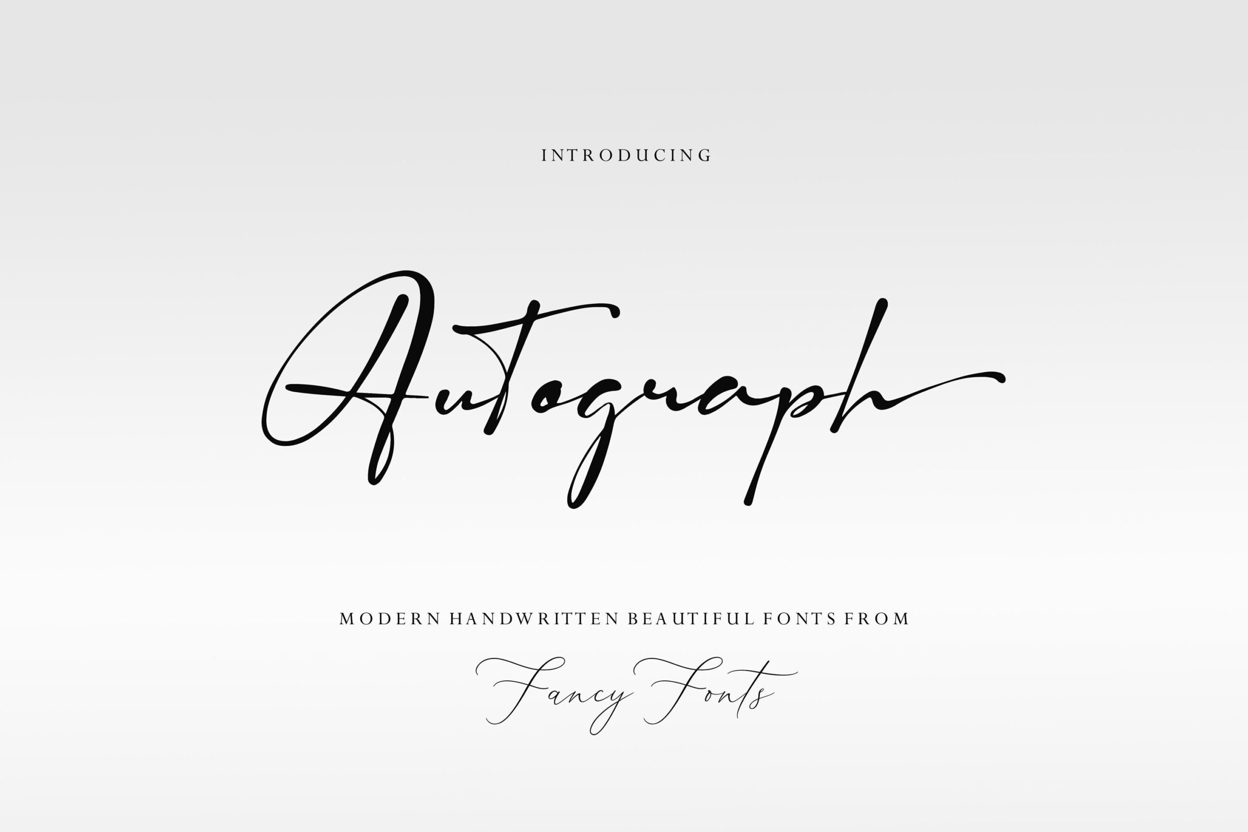 Police de calligraphie : polices de caractères modernes pour Cricut (TTF, téléchargement immédiat)