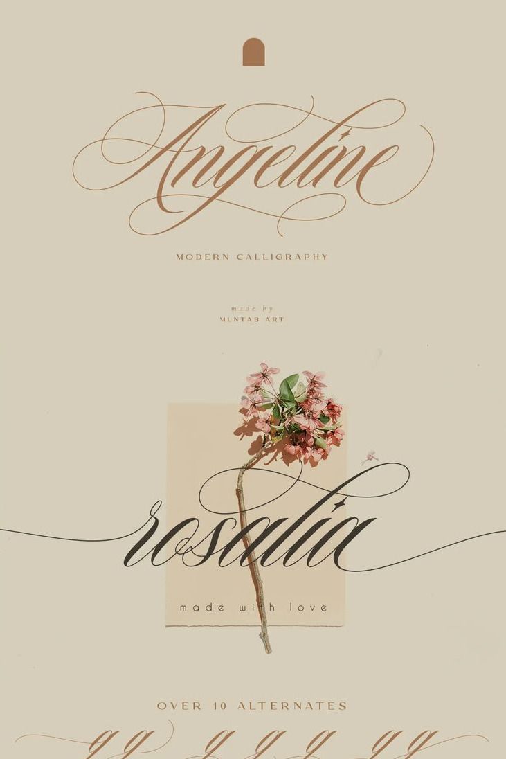Angeline | Modern Calligraphy
