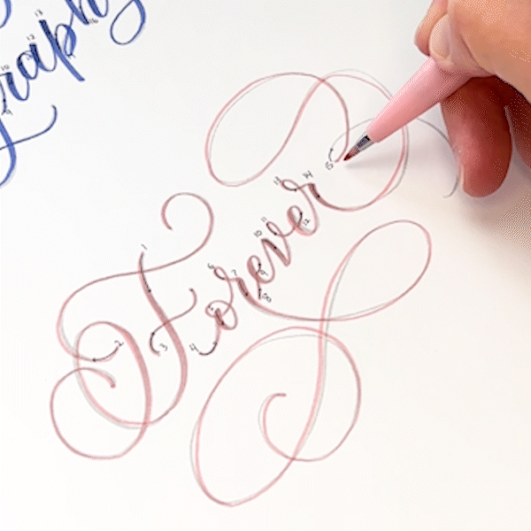 Valentine’s Day Calligraphy Workbook