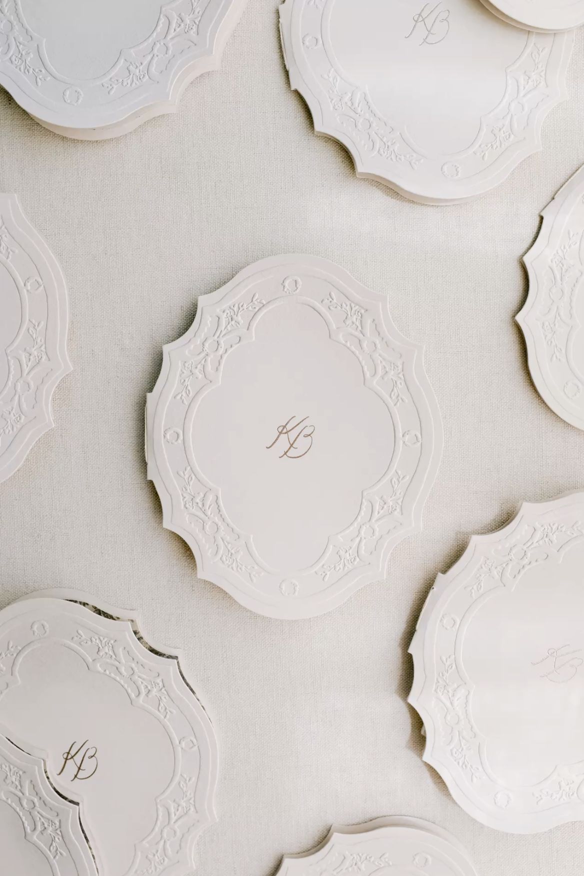 Embossed details booklets by Michaela McBride
