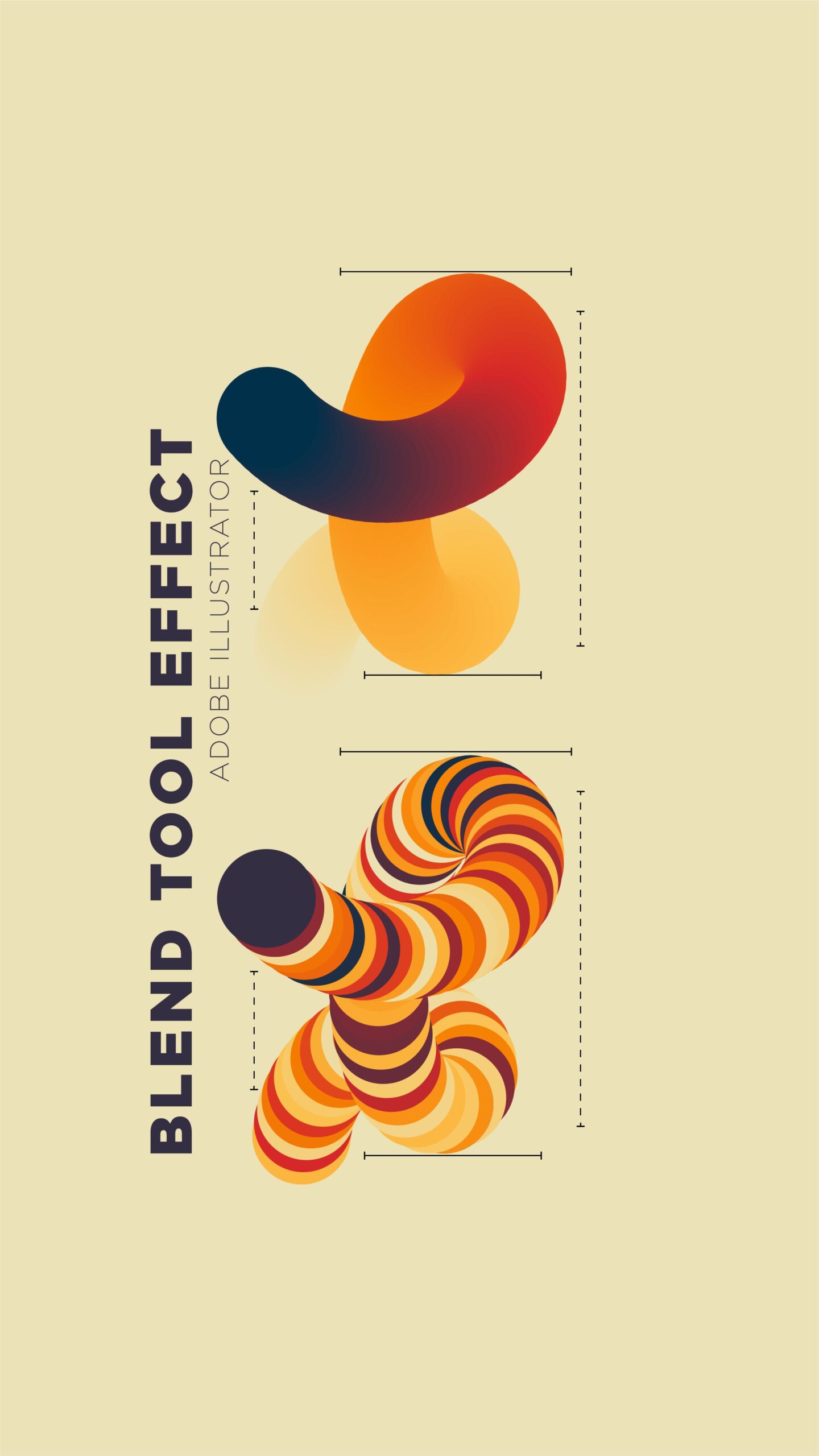 Illustrator Blend Tool Effect