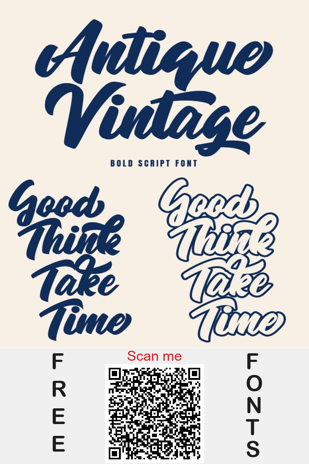 Antique Vintage Font