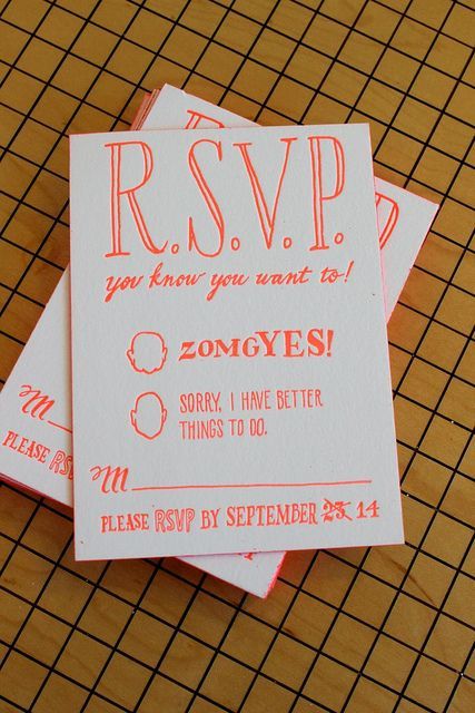RSVP — You know you want to!