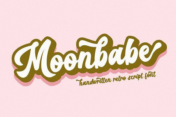Groovy Moonbabe Retro Font!