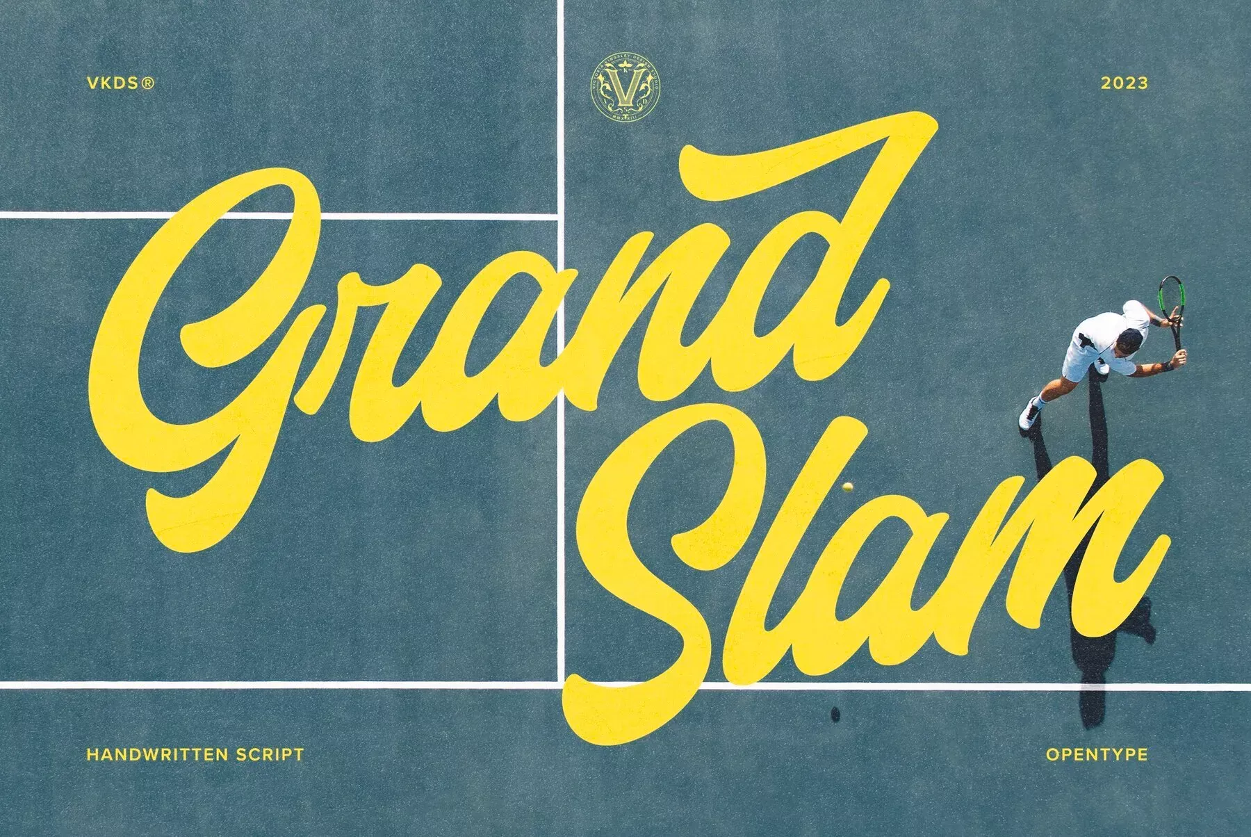 Grand Slam Font: Serving Up Elegance in Typography — YouWorkForThem