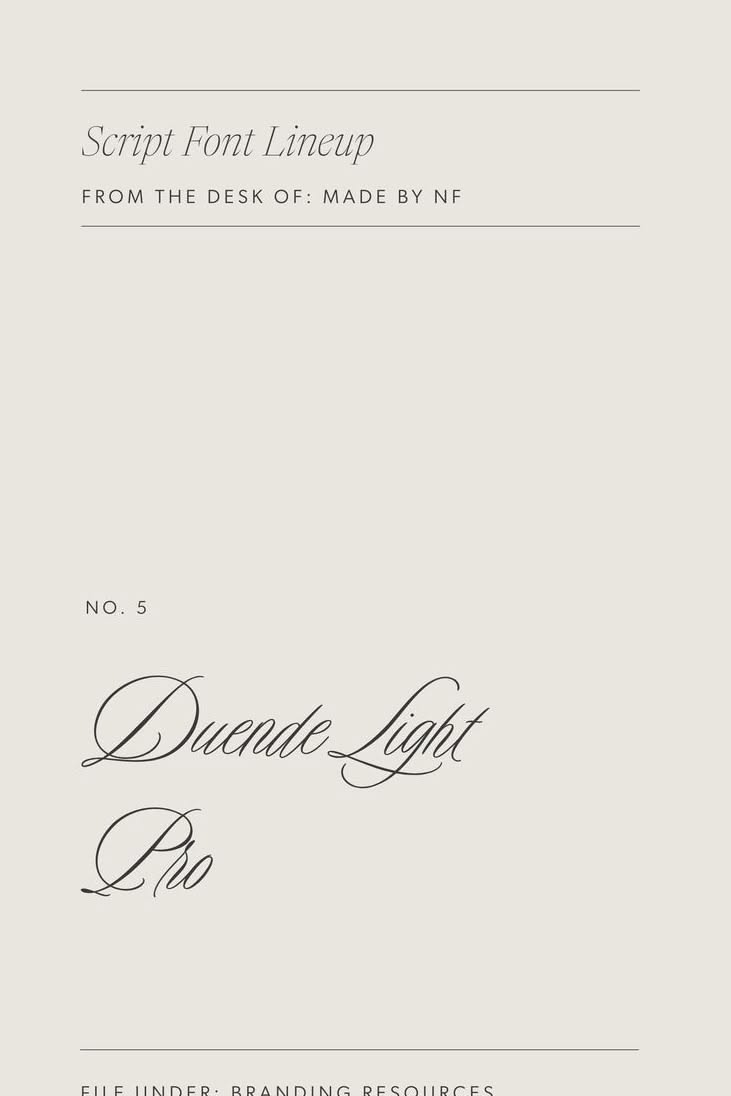 Top Luxury Script fonts for Wedding Planners and Photographers