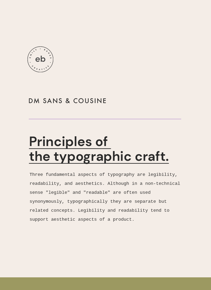 Five free, unique font pairings for your online business. — Emily Banks Creative