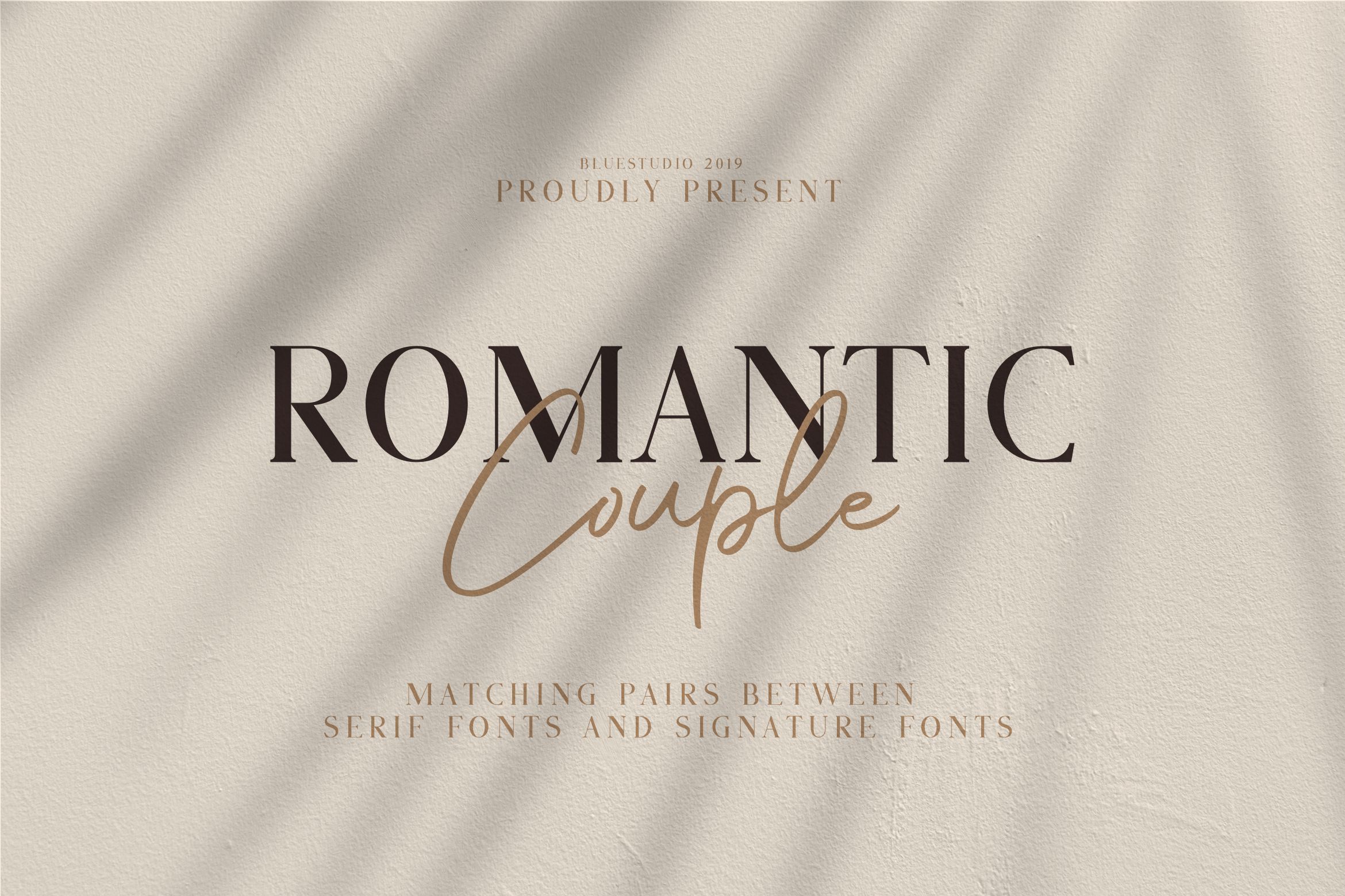 Romantic Couple Font Duo | Fontsera