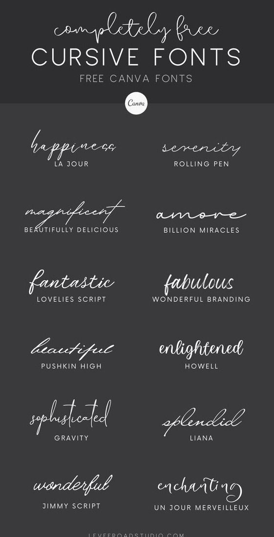 Free Cursive Fonts for Graphic Design — Cursi