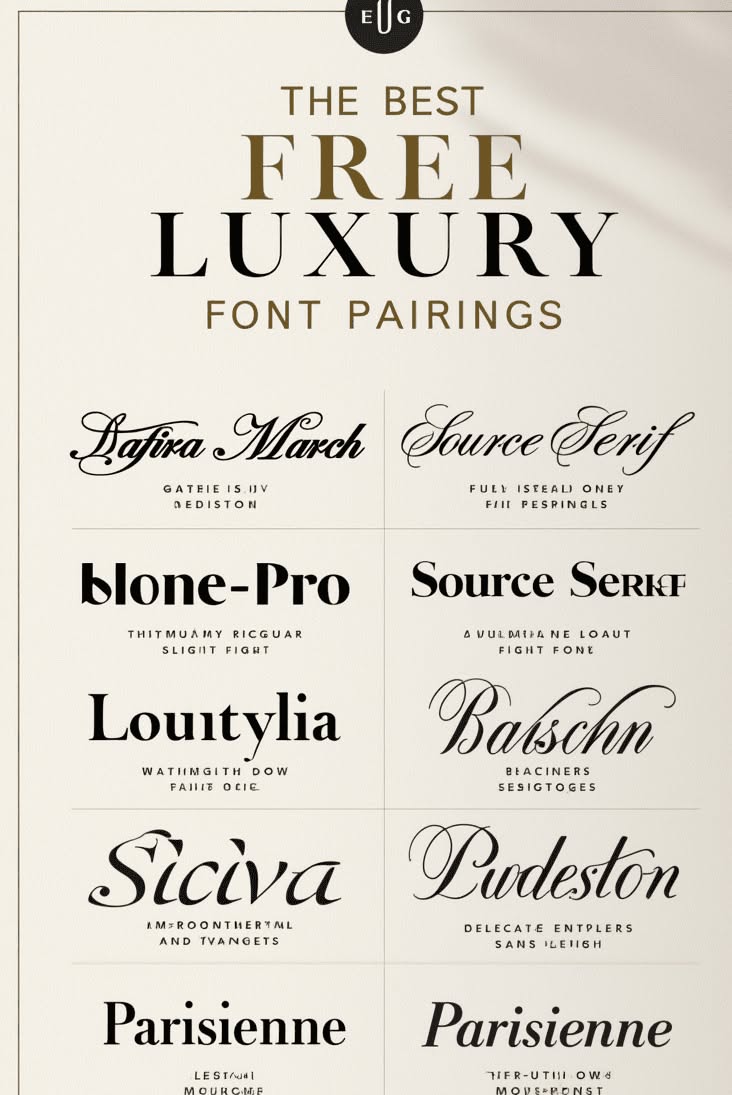 Elegant Fonts for Creative Design | Free Font Maker and Style Tips