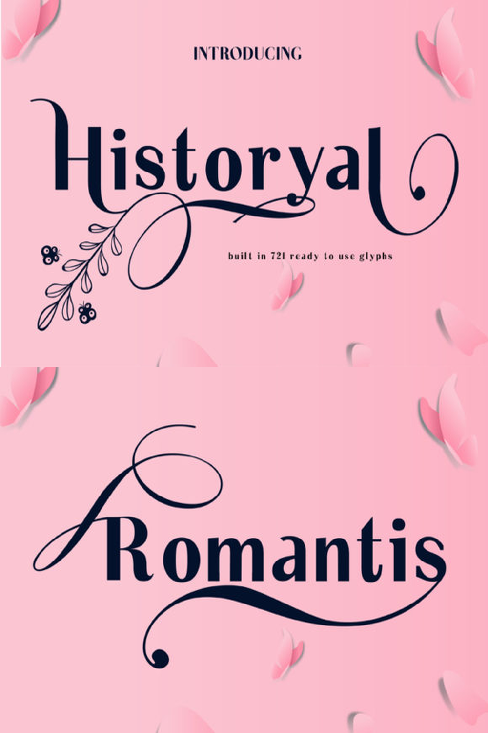 Historyal Font: Classic Minimalist Serif for Elegant Logos and Wedding Cards