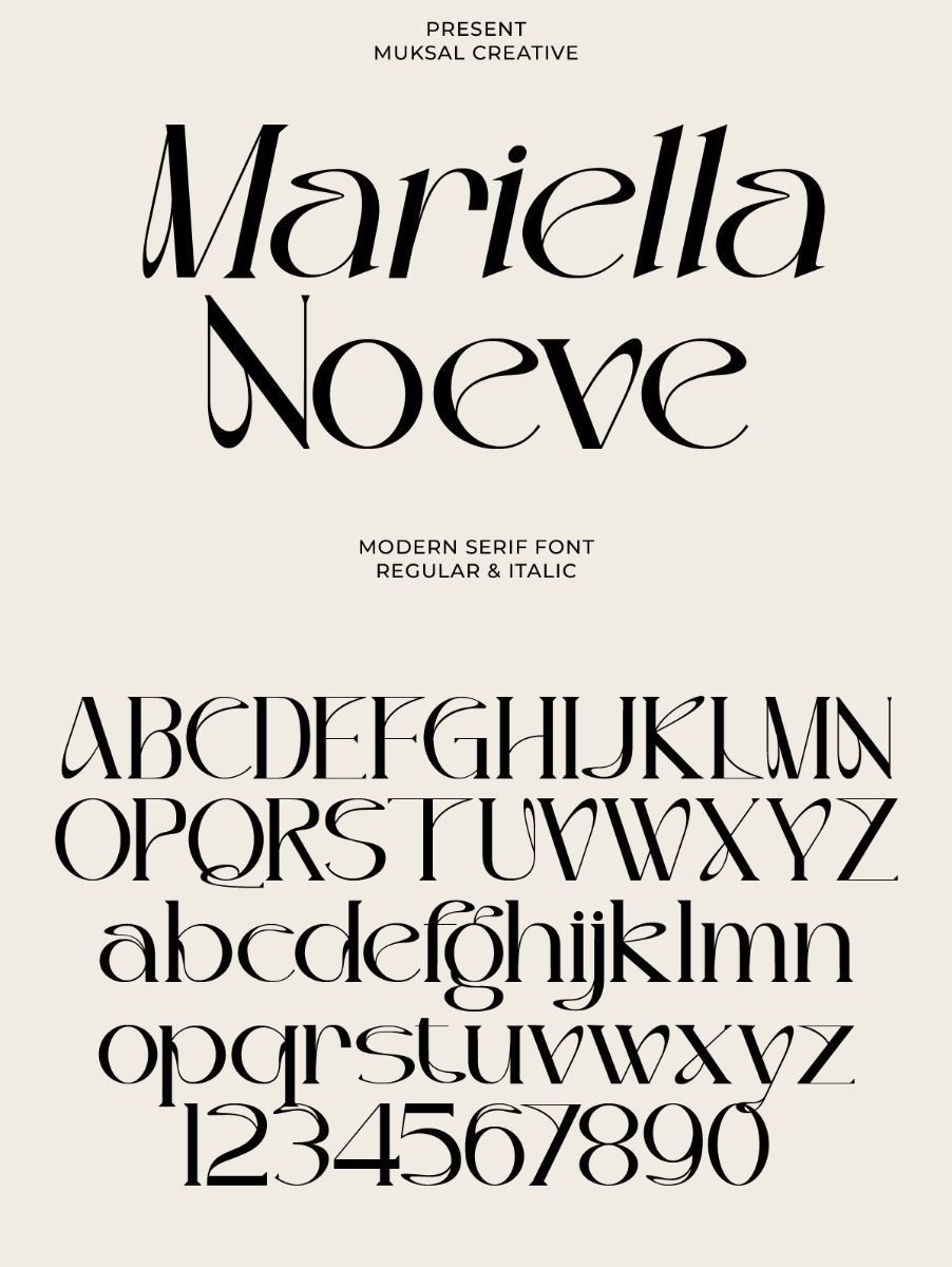 Elegant Serif Fonts for Stylish Design Projects🔥