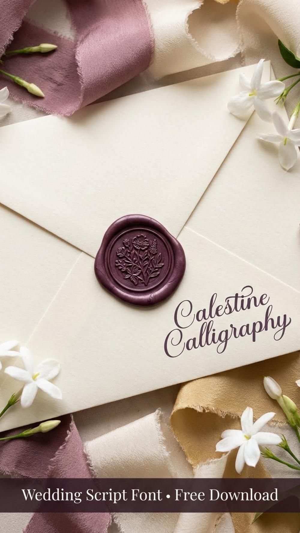 Romantic Script Font for Wedding Invitations — Free Download