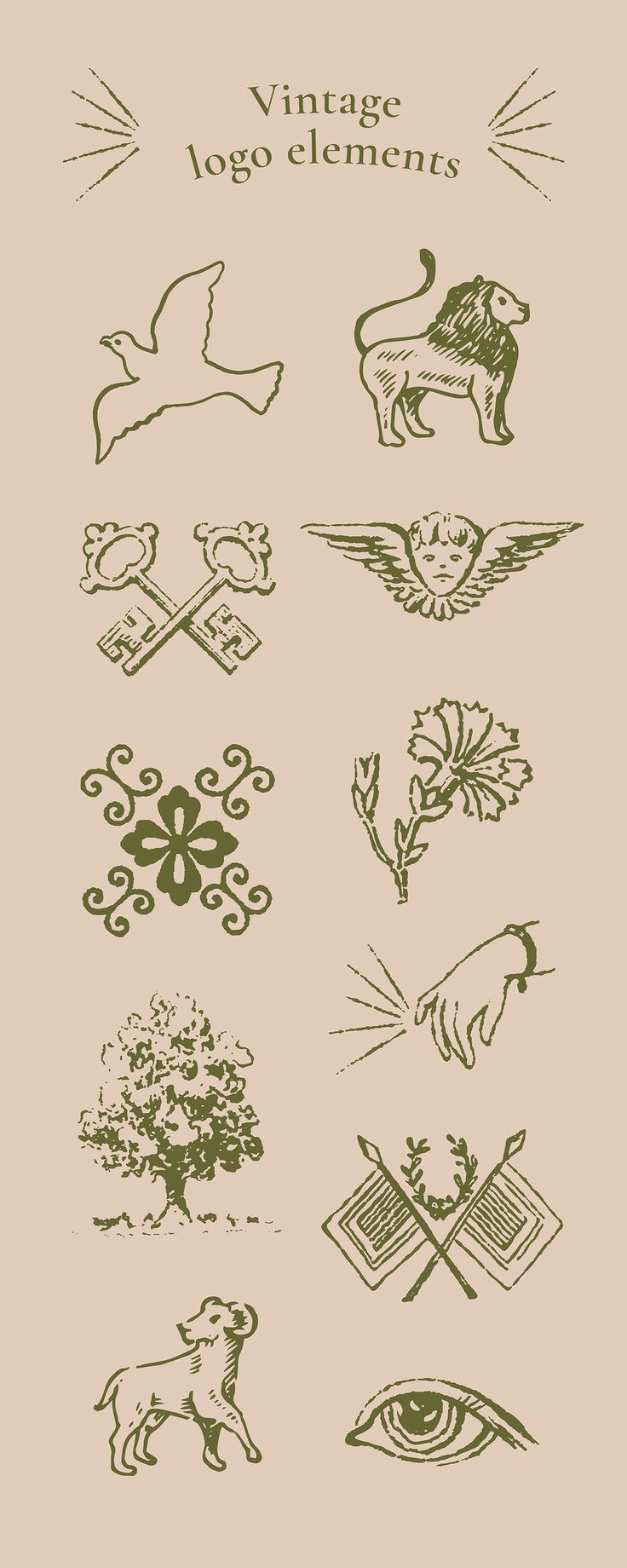 Vintage Logo Elements