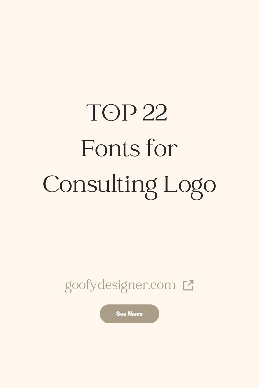 22 Fonts for Consulting Logo