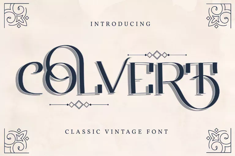 Colvert Font