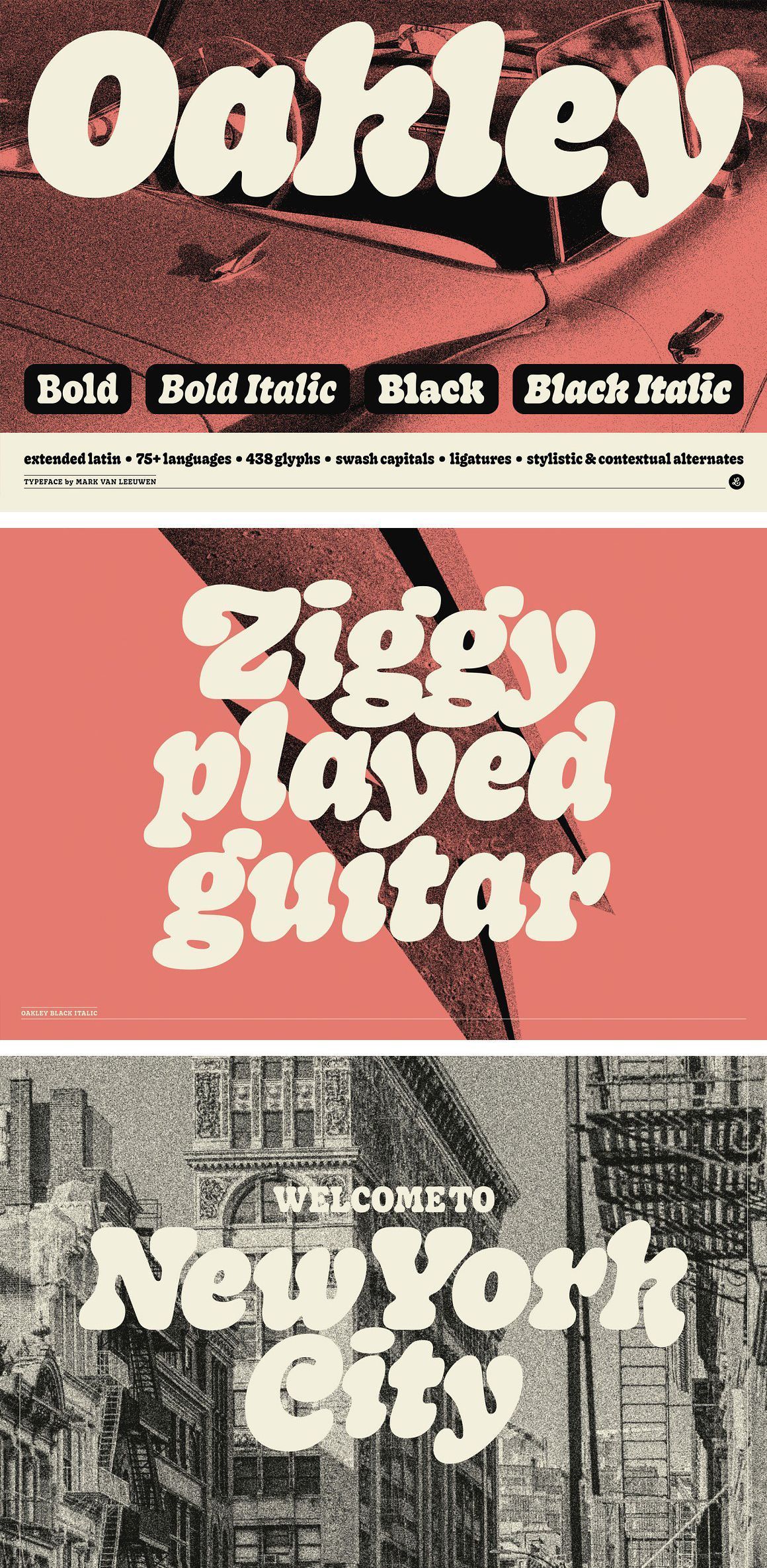 Oakley Typeface: A Perfect Fusion of Geometry and Typography