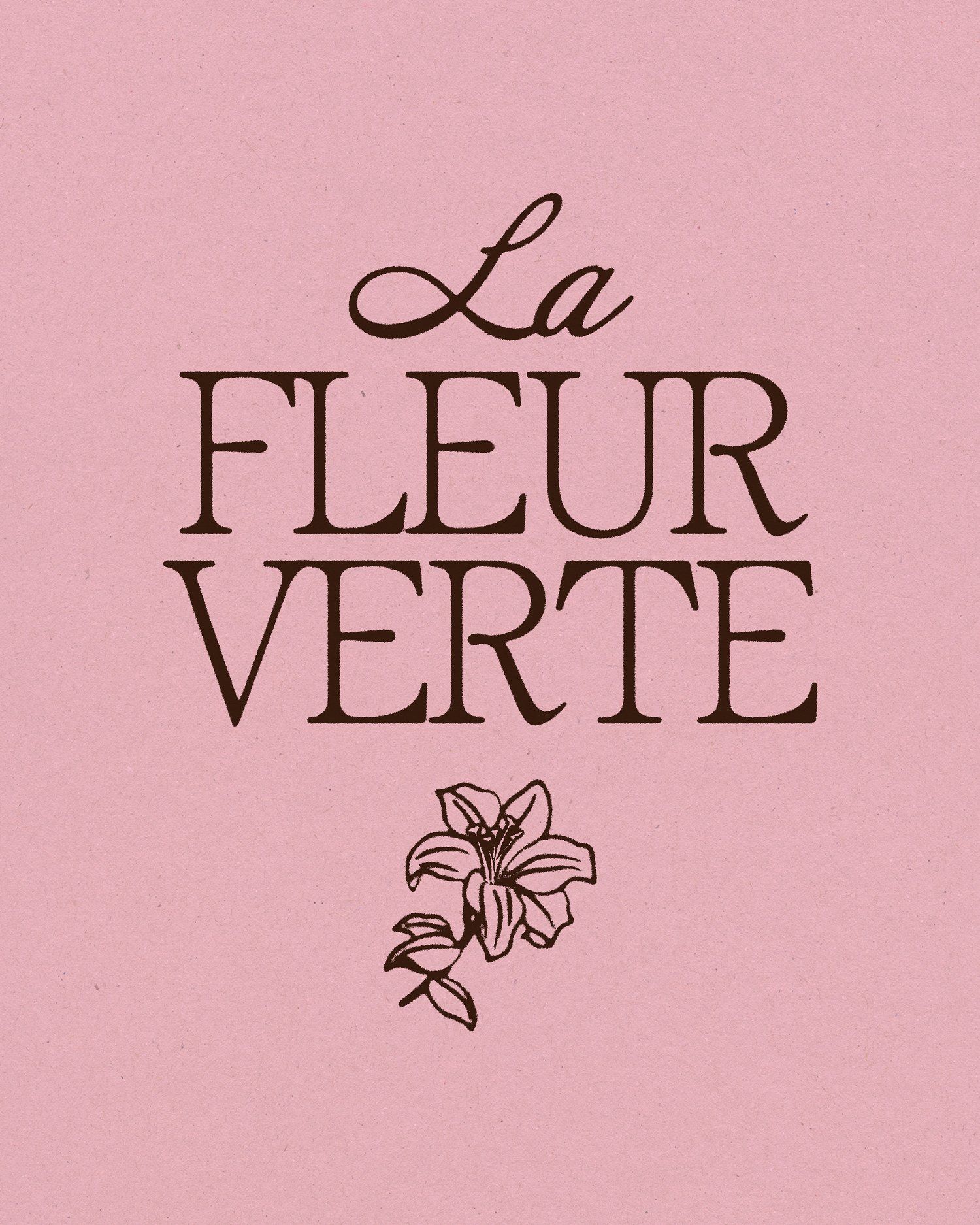 La Fleur Verte — JZ CREATIVE SPACE